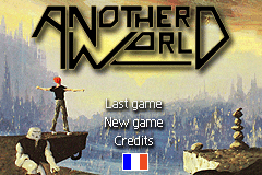 Another World (Homebrew) — Title screen